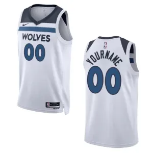 Minnesota Timberwolves Koripallopaita Association Edition Swingman Valkoinen