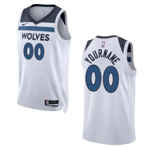 Minnesota Timberwolves Koripallopaita Association Edition Swingman Valkoinen