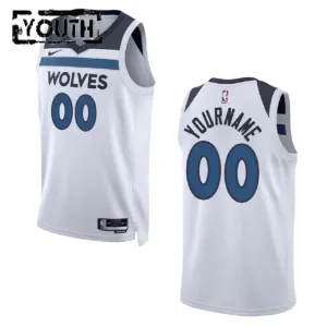 Minnesota Timberwolves Koripallopaita Lasten Association Edition Swingman Valkoinen