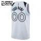 Minnesota Timberwolves Koripallopaita Lasten City Edition 2024/25 Swingman Valkoinen
