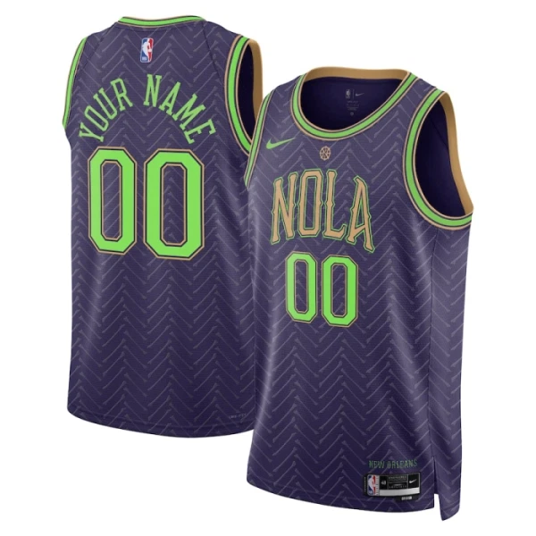 New Orleans Pelicans Koripallopaita City Edition 2024/25 Swingman Violetti