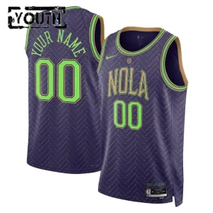 New Orleans Pelicans Koripallopaita Lasten City Edition 2024/25 Swingman Violetti