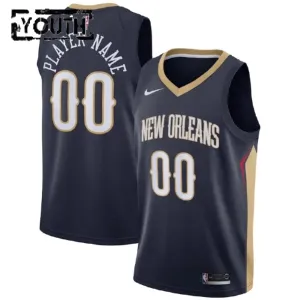 New Orleans Pelicans Koripallopaita Lasten Icon Edition Swingman Laivasto