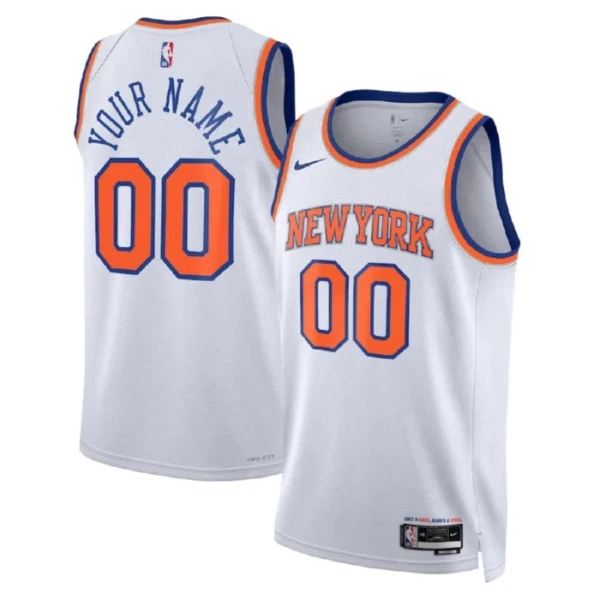New York Knicks Koripallopaita Association Edition Swingman Valkoinen