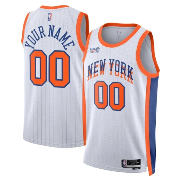 New York Knicks Koripallopaita City Edition 2024/25 Swingman Valkoinen