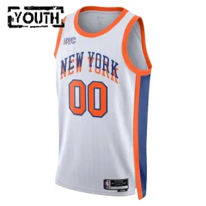 New York Knicks Koripallopaita Lasten City Edition 2024/25 Swingman Valkoinen