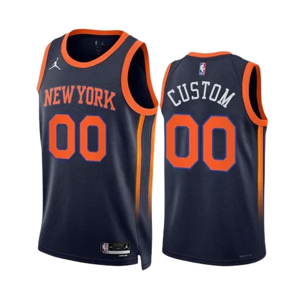 New York Knicks Koripallopaita Statement Edition Swingman Laivasto