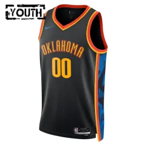 Oklahoma City Thunder Koripallopaita Lasten City Edition 2024/25 Swingman Musta