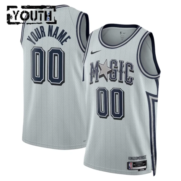Orlando Magic Koripallopaita Lasten City Edition 2024/25 Swingman Harmaa