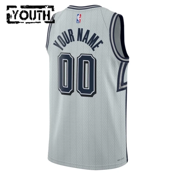 Orlando Magic Koripallopaita Lasten City Edition 2024/25 Swingman Harmaa