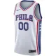 Philadelphia 76ers Koripallopaita Association Edition Swingman Valkoinen