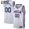 Philadelphia 76ers Koripallopaita Lasten Association Edition Swingman Valkoinen