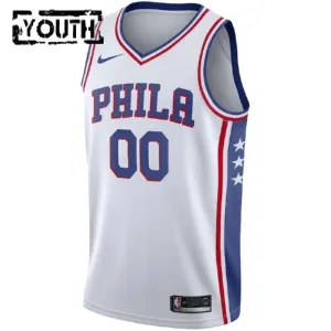 Philadelphia 76ers Koripallopaita Lasten Association Edition Swingman Valkoinen
