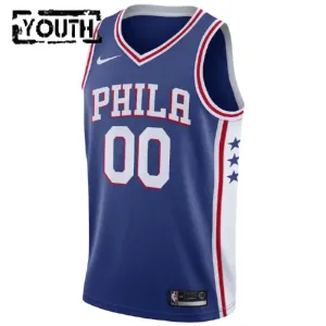 Philadelphia 76ers Koripallopaita Lasten Icon Edition Swingman Sininen