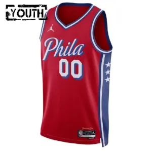 Philadelphia 76ers Koripallopaita Lasten Statement Edition Swingman Punainen