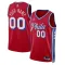Philadelphia 76ers Koripallopaita Statement Edition Swingman Punainen