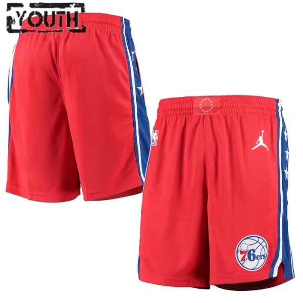 Philadelphia 76ers NBA Shortsit Lasten Statement Edition Swingman