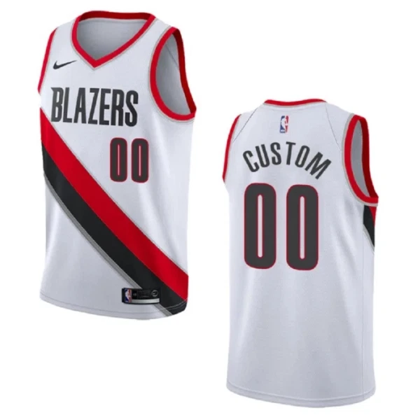 Portland Trail Blazers Koripallopaita Association Edition Swingman Valkoinen
