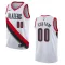 Portland Trail Blazers Koripallopaita Association Edition Swingman Valkoinen