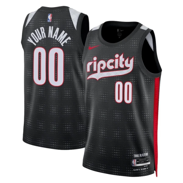 Portland Trail Blazers Koripallopaita City Edition 2024/25 Swingman Musta