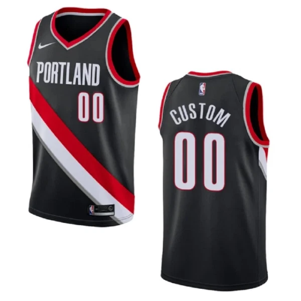 Portland Trail Blazers Koripallopaita Icon Edition Swingman Musta