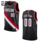 Portland Trail Blazers Koripallopaita Lasten Icon Edition Swingman Musta