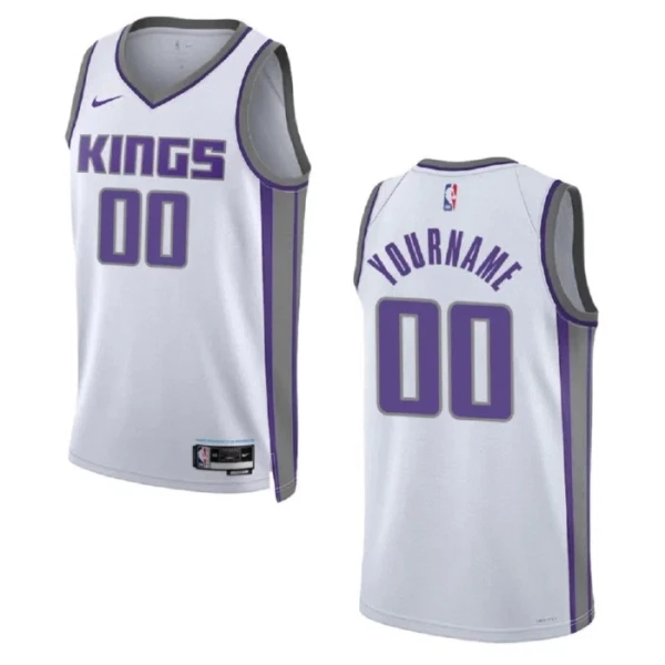 Sacramento Kings Koripallopaita Association Edition Swingman Valkoinen