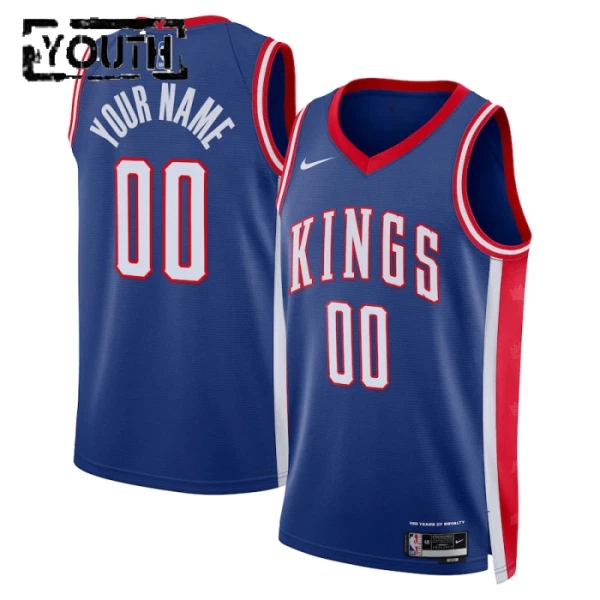 Sacramento Kings Koripallopaita Lasten City Edition 2024/25 Swingman Sininen