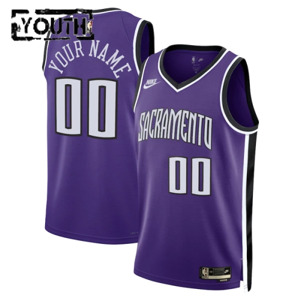 Sacramento Kings Koripallopaita Lasten Classic Edition 2024/25 Swingman Violetti