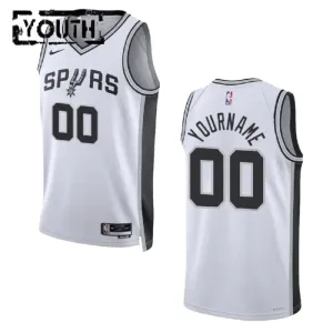 San Antonio Spurs Koripallopaita Lasten Association Edition Swingman Valkoinen