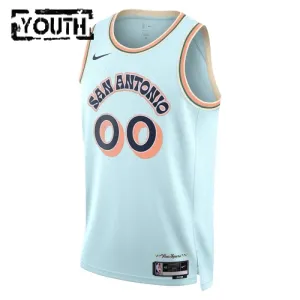 San Antonio Spurs Koripallopaita Lasten City Edition 2024/25 Swingman Sininen