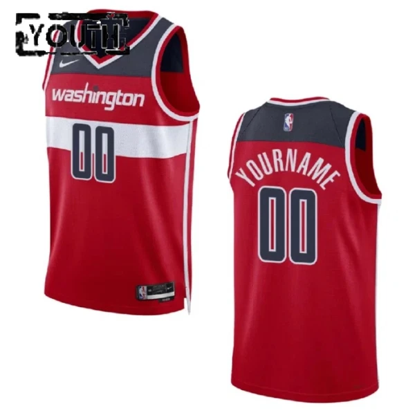 Washington Wizards Koripallopaita Lasten Icon Edition Swingman Punainen