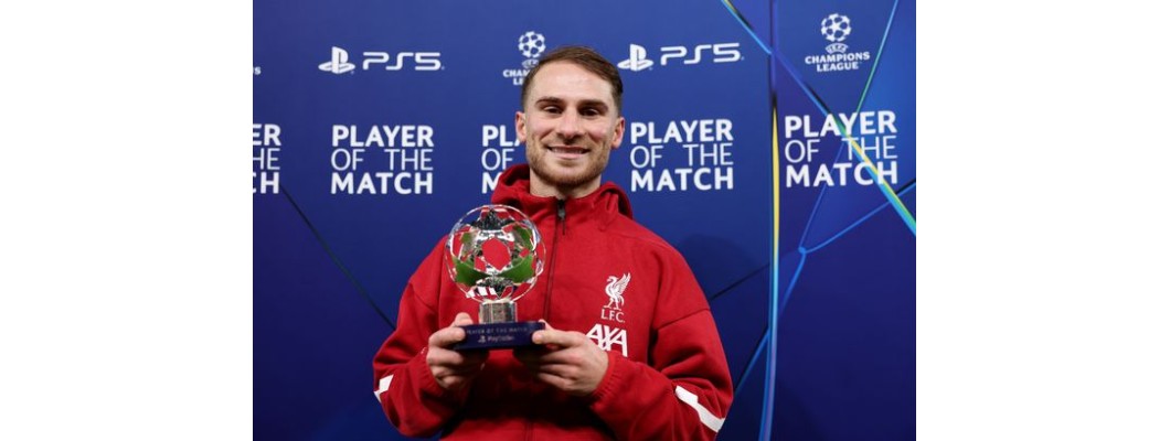 Alexis Mac Allister nousee yhdeksi seuraavan sukupolven parhaista keskikenttäpelaajista