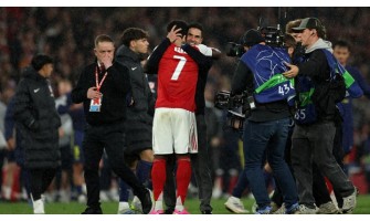 Arsenal eteni Mestarien liigan finaaliin toisen kerran seuran historiassa