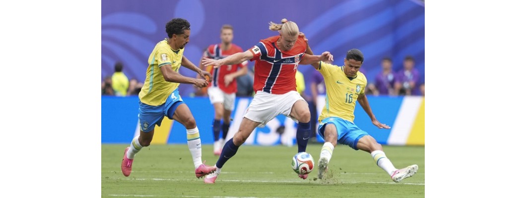 Brasilian päävalmentaja Carlo Ancelotti aliarvioi Erling Haalandin dribbling-kyvyn Brasilian päävalmentaja Carlo Ancelotti aliarvioi Erling Haalandin dribbling-kyvyn