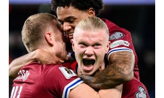 Norja palaa MM-kisakalenteriin Erling Haalandin johdolla